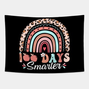 100th Day of School Teacher  Leopard 100 Days Smarter Tapestry