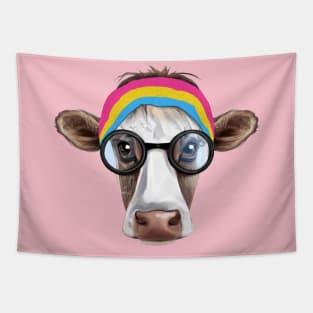 Subtle Pansexual, Subtle Pan, Cow Pride, Cute Pansexual, Cute Pan, Cute Pan Pride, Subtle Pan, Pansexual, Pan Flag Color, Pansexual Pride, Pan Pride, Subtle Pansexual, Cute Pansexual, Pansexual Clothing, Pansexuality, Cute Pansexuality Tapestry