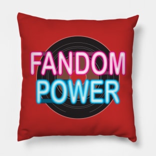 Fandom Power (50s  Throwback) Pillow