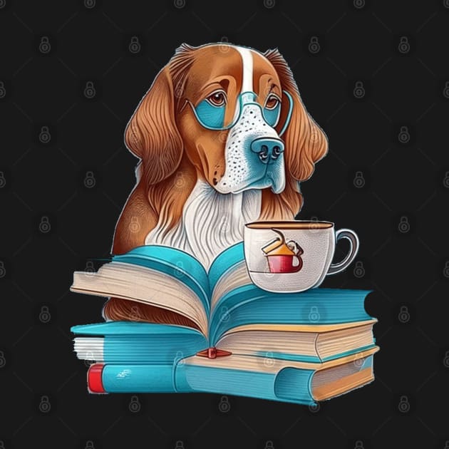 Books And Coffee And Dogs And Social Justice by Creativoo
