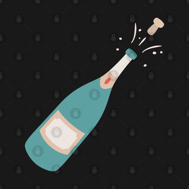 Champagne bottle by MyBeautifulFiles