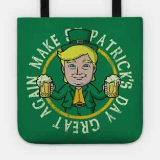 Trump Make St Patrick's Day Great Again Tote