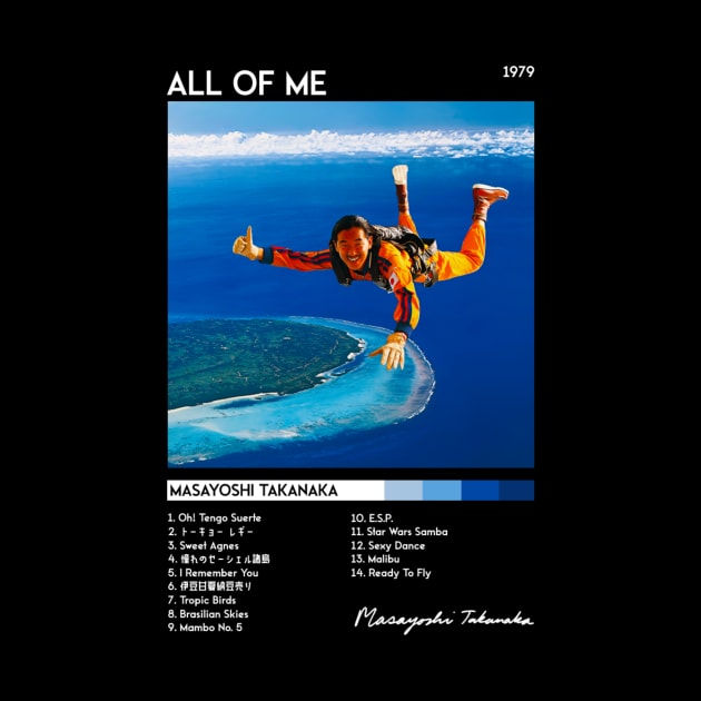 All Of Me Album Cover - Masayoshi Takanaka | City Pop | 70s 80s 90s | Track List | by ArcaNexus