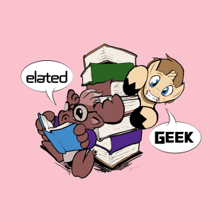 Elated Geek- Book Talk T-Shirt