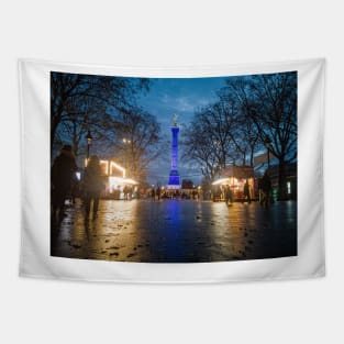 Monument by night - Paris capital of France - Europe Tapestry