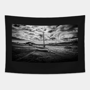 Alnmouth Estuary Boats Tapestry