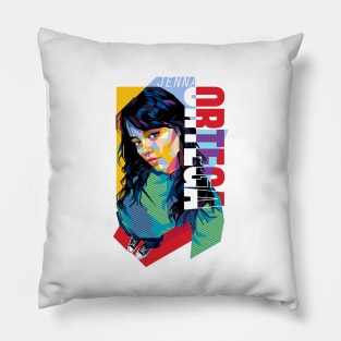 Jenna Wednesday Ortega Pillow