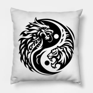 Yin and Yang Pillow