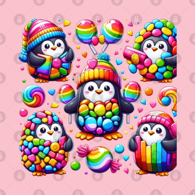 Penguins Candy 8 by sonnycosmics