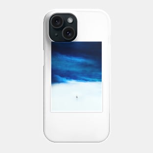 Boat Isolation A Blue Fantasy Phone Case