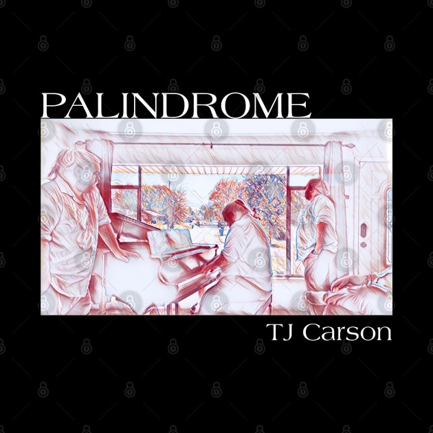 Palidrome Red Drawn (White Text) by tcarsonj