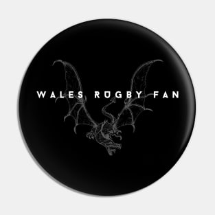 Minimalist Rugby #001 - Wales Rugby Fan Pin