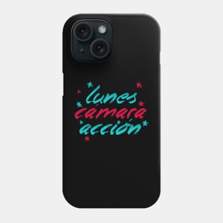 Lunes, cámara, acción Phone Case