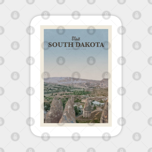 Visit South Dakota Magnet by Mercury Club