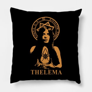 Leila Waddell Aleister Crowley thelema Pillow