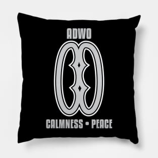 Adwo | Adinkra Symbol | African | African American | Black Lives Pillow