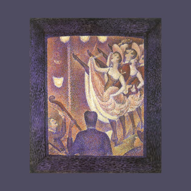 Le Chahut by Georges Seurat by MasterpieceCafe