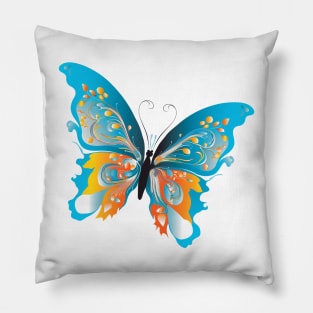 Artistic Flutterflies Pillow