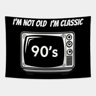 im not old im classic Tapestry