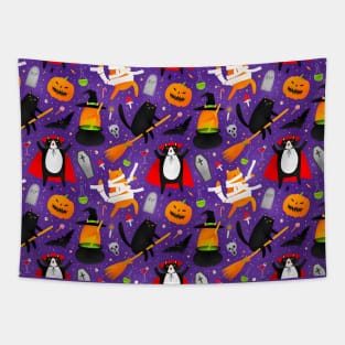 halloween cats Tapestry