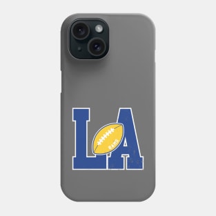 Big Bold Los Angeles Rams Monogram Phone Case