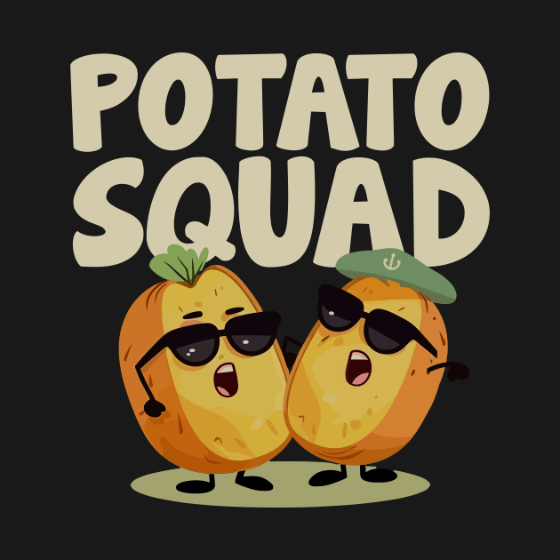 Funny Potato Squad by All-About-Words