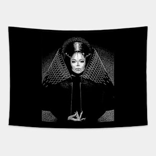 Janet Jackson Retro Artwork Tapestry