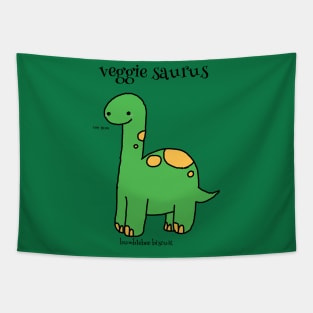 veggie saurus by bumblebee biscuit Tapestry