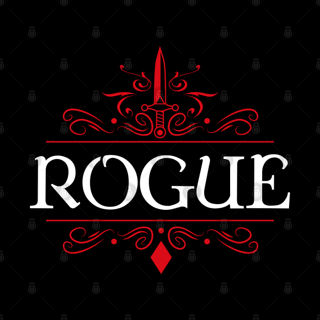 Rogue Game Night Uniform Tabletop RPG Character Classes Series by pixeptional