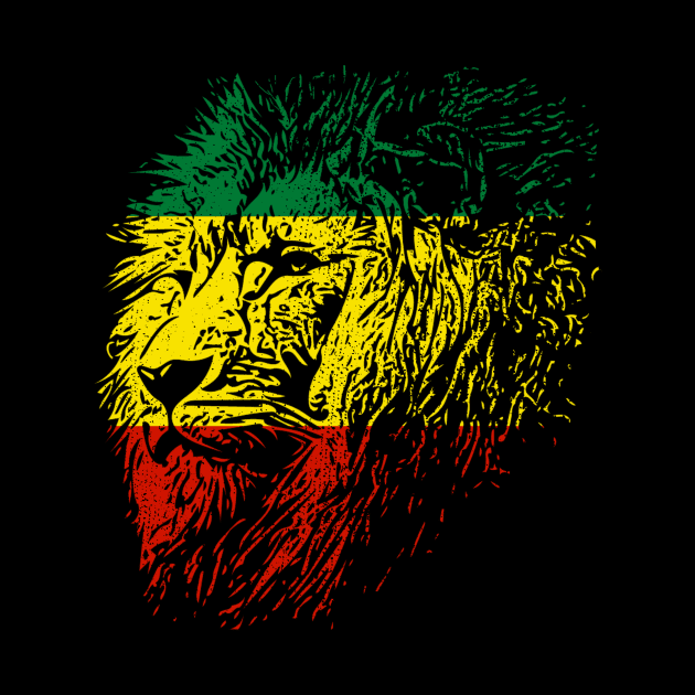 Rasta Lion Reggae Music Vibes by UNDERGROUNDROOTS