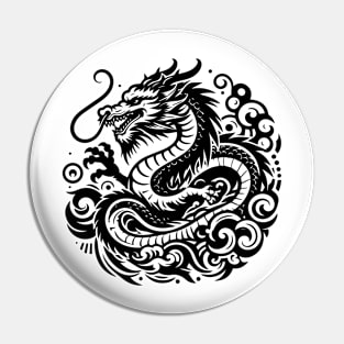 japanese dragon Pin