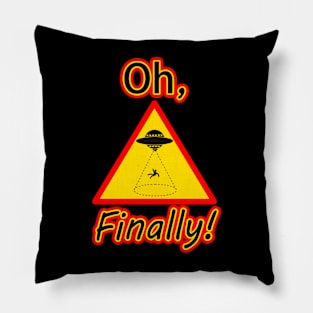 Alien Abduction Pillow