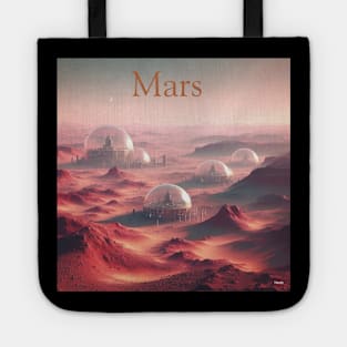 Mars or Bust . Tote