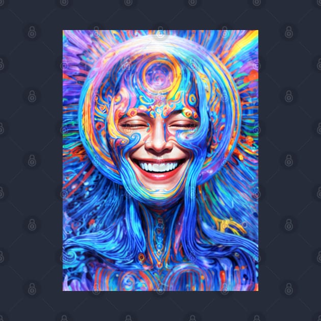 Into The Rainbow - Trippy Psychedelic Art by TheThirdEye