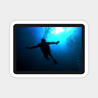 Scuba Diver Magnet