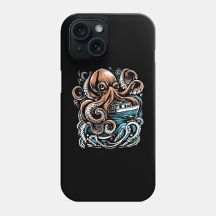 Octopus catches Phone Case