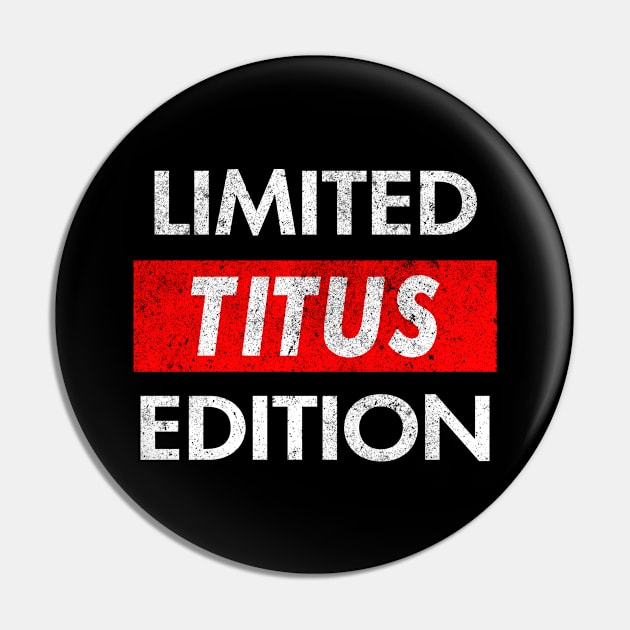 Titus Pin by GrimdraksJokes