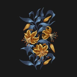 Tiger Lily - Yellow Blue T-Shirt