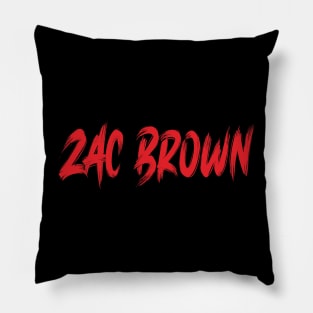 Zac Brown Pillow