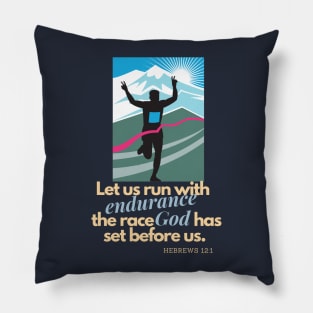 Hebrews 12 Cross Country Pillow