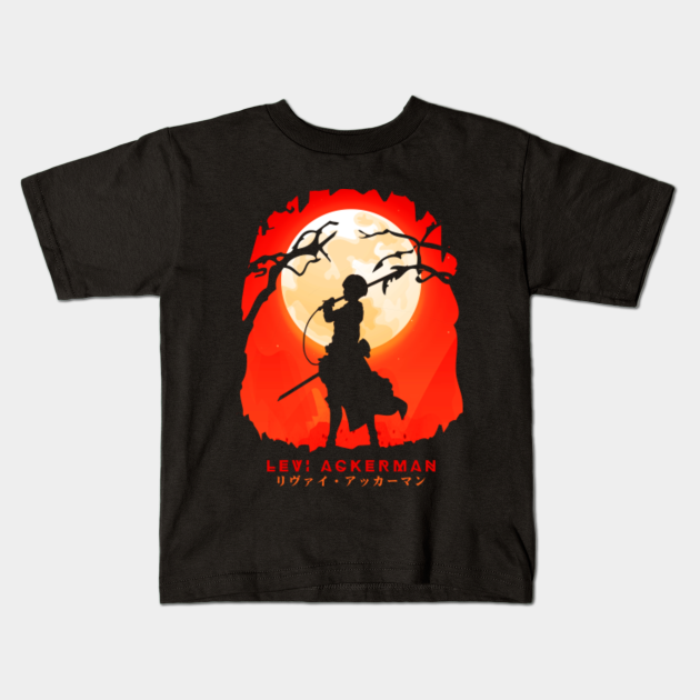 Levi Ackerman X Attack On Titan T Shirt Bebe Teepublic Fr
