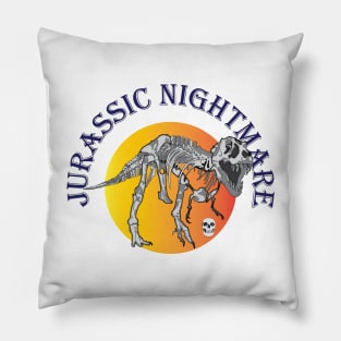 Jurasicc nightmare Pillow