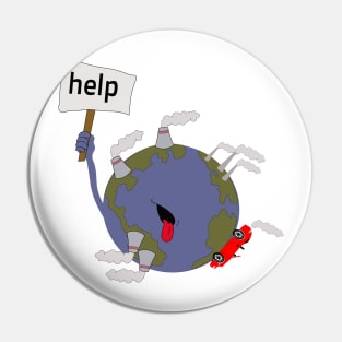help the earth Pin