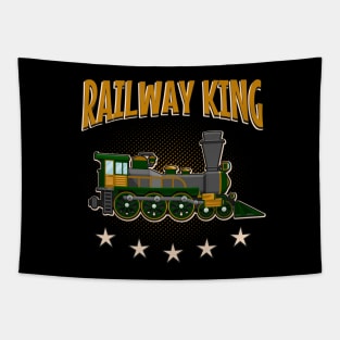 Railway King Tapestry