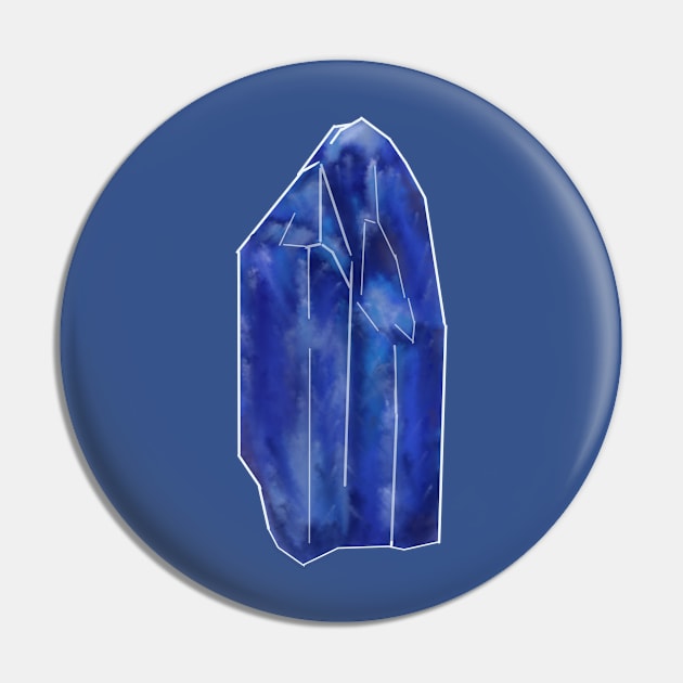 Tanzanite Crystal December Birthstone Pin by DesignsBySaxton