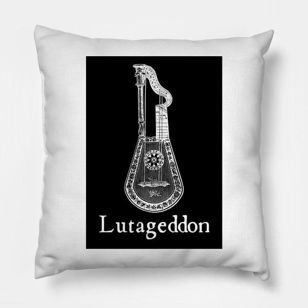 Lutageddon Sting Athletico Mince Pillow by mywanderings