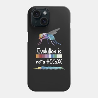 Evolution is not a hoax Hox Genes Similarities Housefly and centipede Phone Case