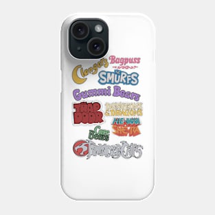 Classic Kids 80s Tv Shows Phone Case