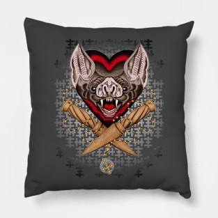 The Love Bats Pillow