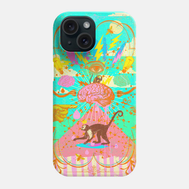 BRAIN FUNCTION Phone Case by Showdeer